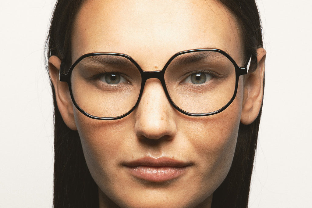 Kaleos Eyehunters - Avery Eyeglasses Matte Black