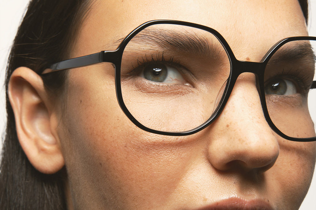 Kaleos Eyehunters - Avery Eyeglasses Matte Black