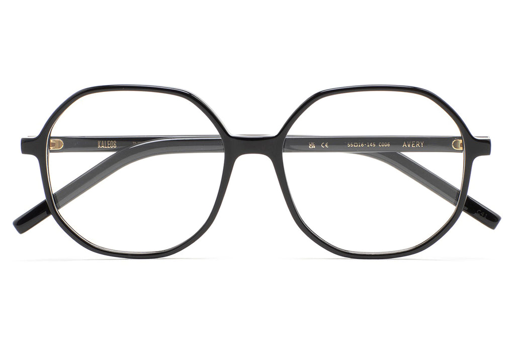 Kaleos Eyehunters - Avery Eyeglasses Matte Black