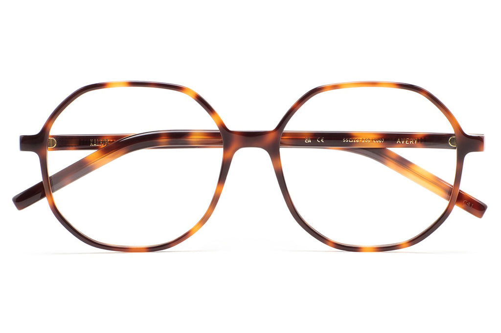 Kaleos Eyehunters - Avery Eyeglasses Dark Brown Havana