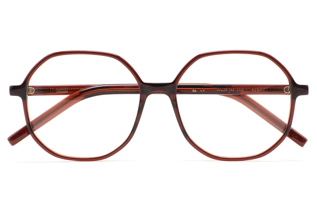 Kaleos Eyehunters - Avery Eyeglasses Transparent Brown