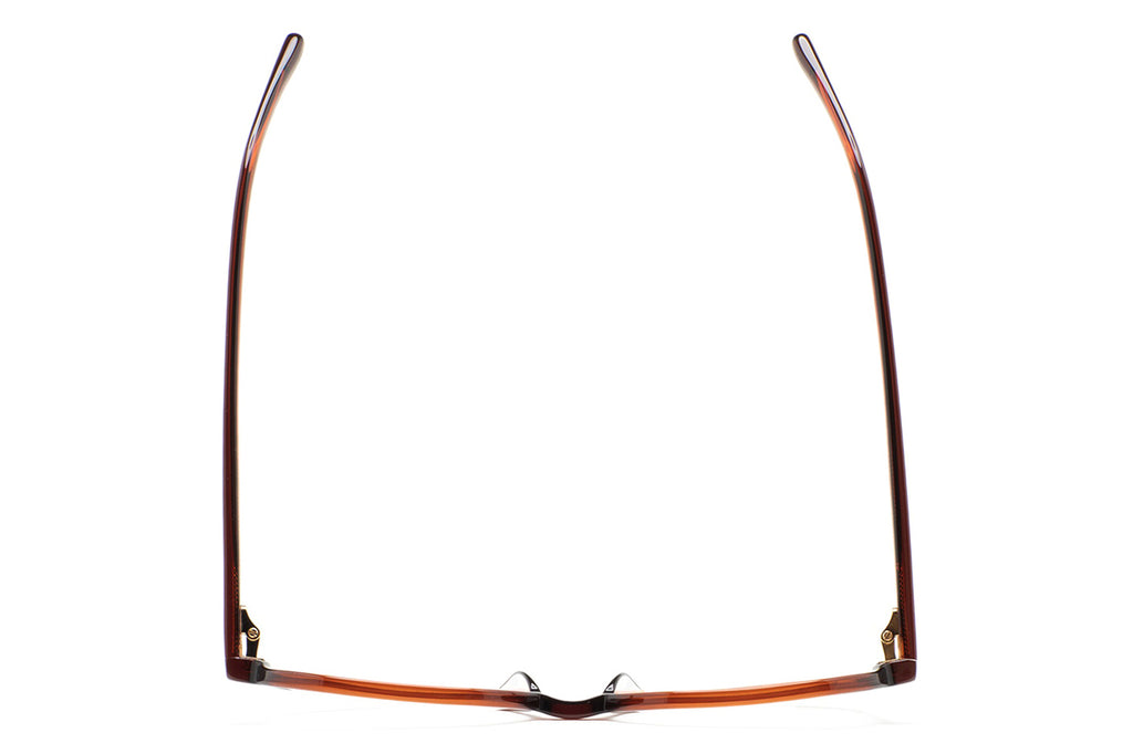 Kaleos Eyehunters - Avery Eyeglasses Transparent Brown
