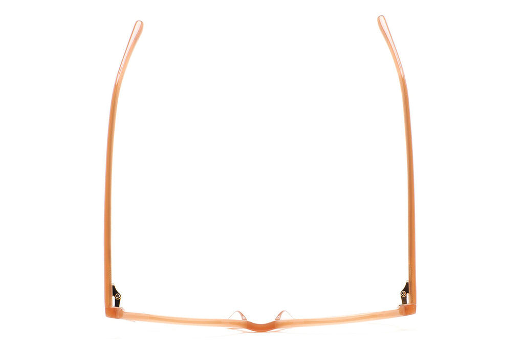 Kaleos Eyehunters - Avery Eyeglasses Translucent Amber