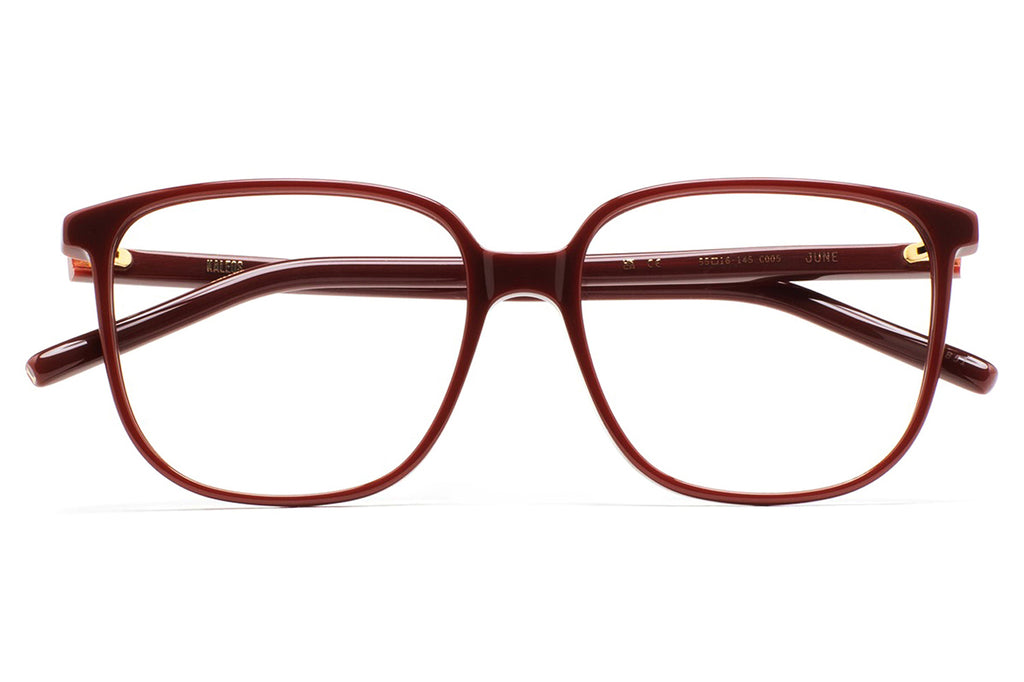 Kaleos Eyehunters - June Eyeglasses Burgundy