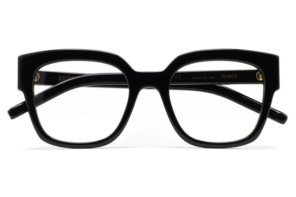 Kaleos Eyehunters - Manor Eyeglasses Black