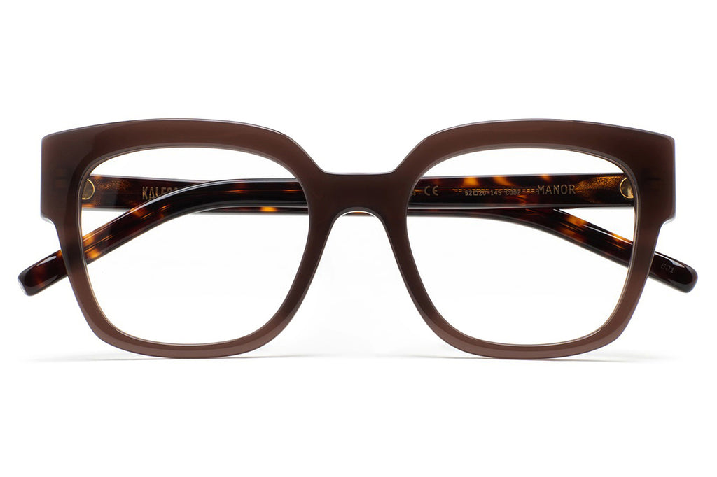 Kaleos Eyehunters - Manor Eyeglasses Translucent Brown