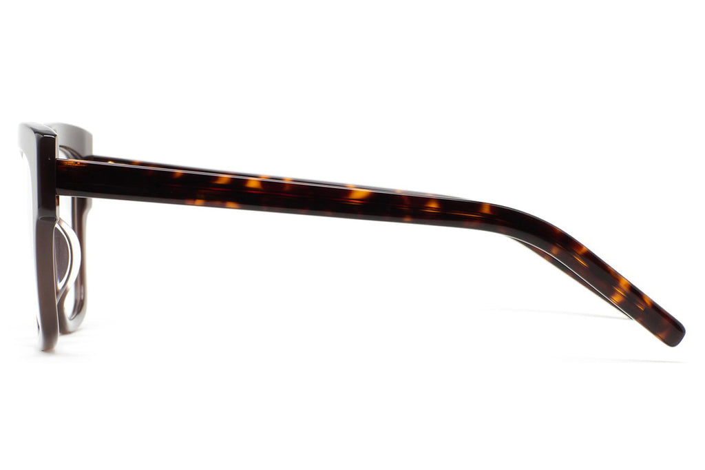 Kaleos Eyehunters - Manor Eyeglasses Translucent Brown