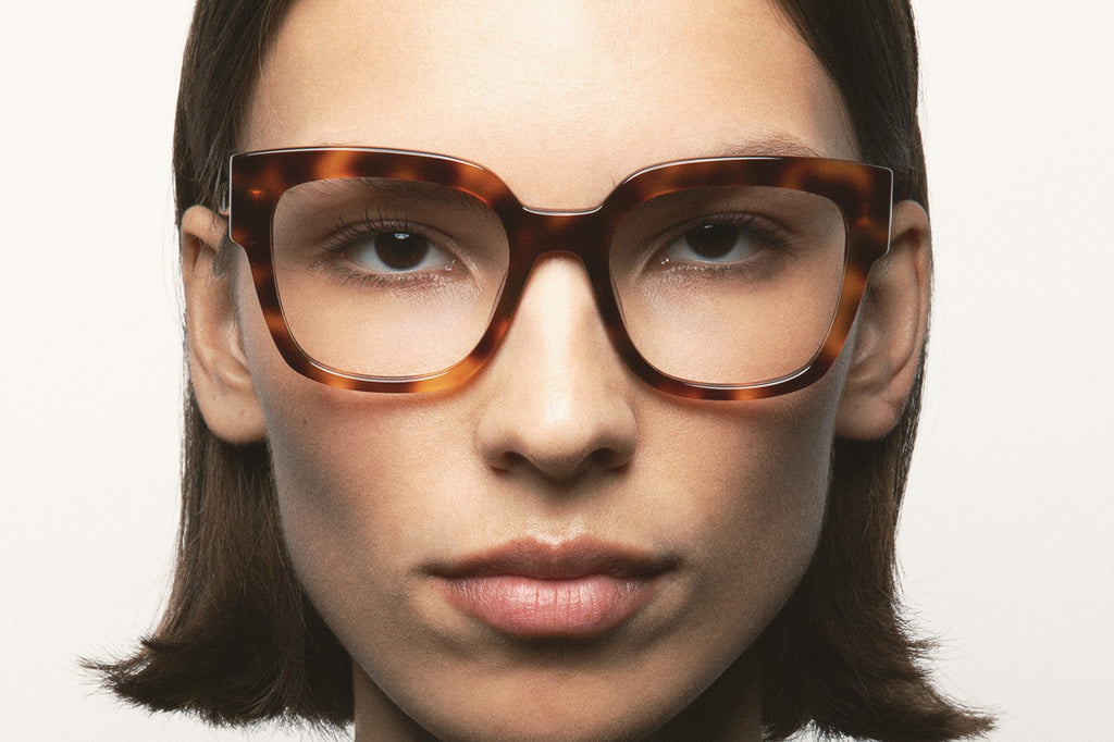 Kaleos Eyehunters - Manor Eyeglasses Dark Brown Havana