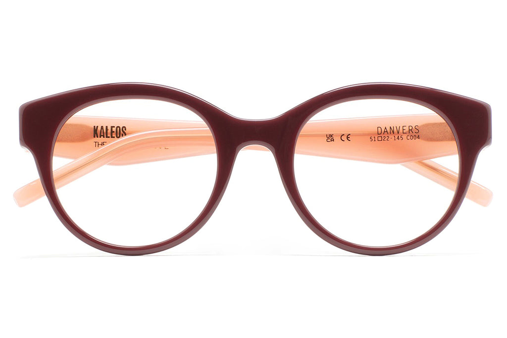 Kaleos Eyehunters - Danvers Eyeglasses Burgundy