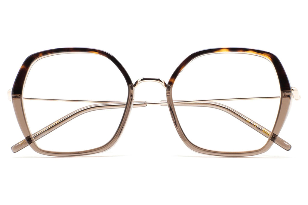 Kaleos Eyehunters - Shetty Eyeglasses Transparent Brown/Dark Brown Havana