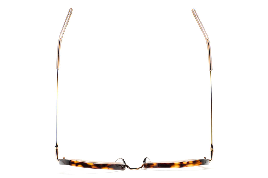 Kaleos Eyehunters - Shetty Eyeglasses Transparent Brown/Dark Brown Havana