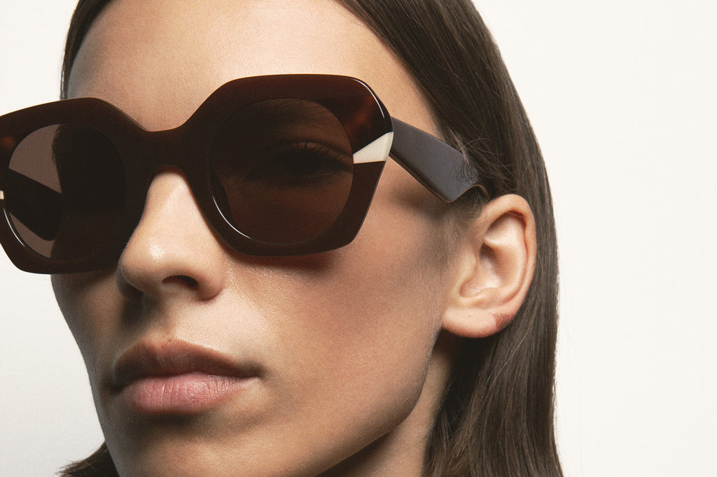 Kaleos Eyehunters - Voyter Sunglasses Translucent Brown/Brown Tortoise