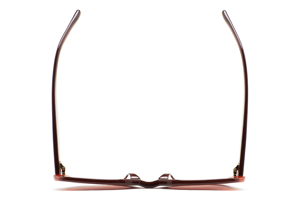 Kaleos Eyehunters - Voyter Sunglasses Translucent Brown/Translucent Orange