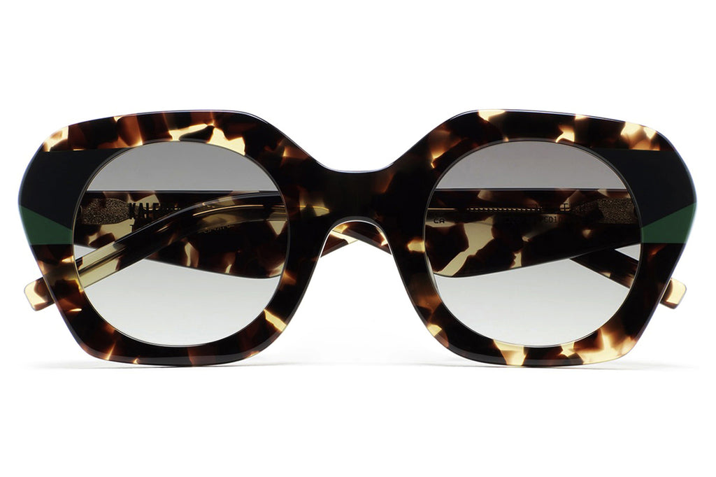 Kaleos Eyehunters - Voyter Sunglasses Vintage Brown Havana/Green