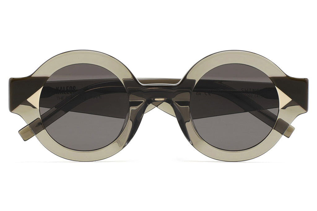 Kaleos Eyehunters - Swiney Sunglasses Transparent Olive Green/Olive Green