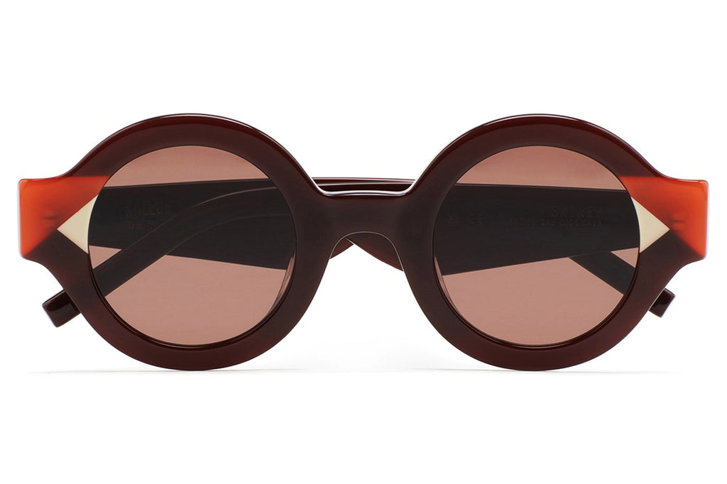 Kaleos Eyehunters - Swiney Sunglasses Translucent Brown/Translucent Orange