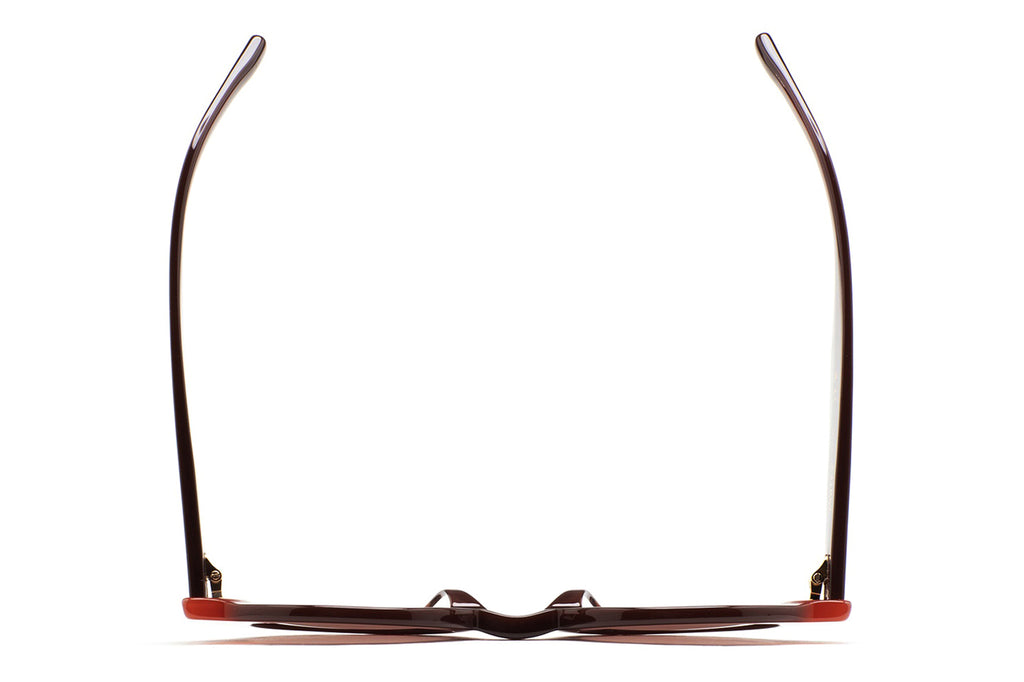 Kaleos Eyehunters - Swiney Sunglasses Translucent Brown/Translucent Orange
