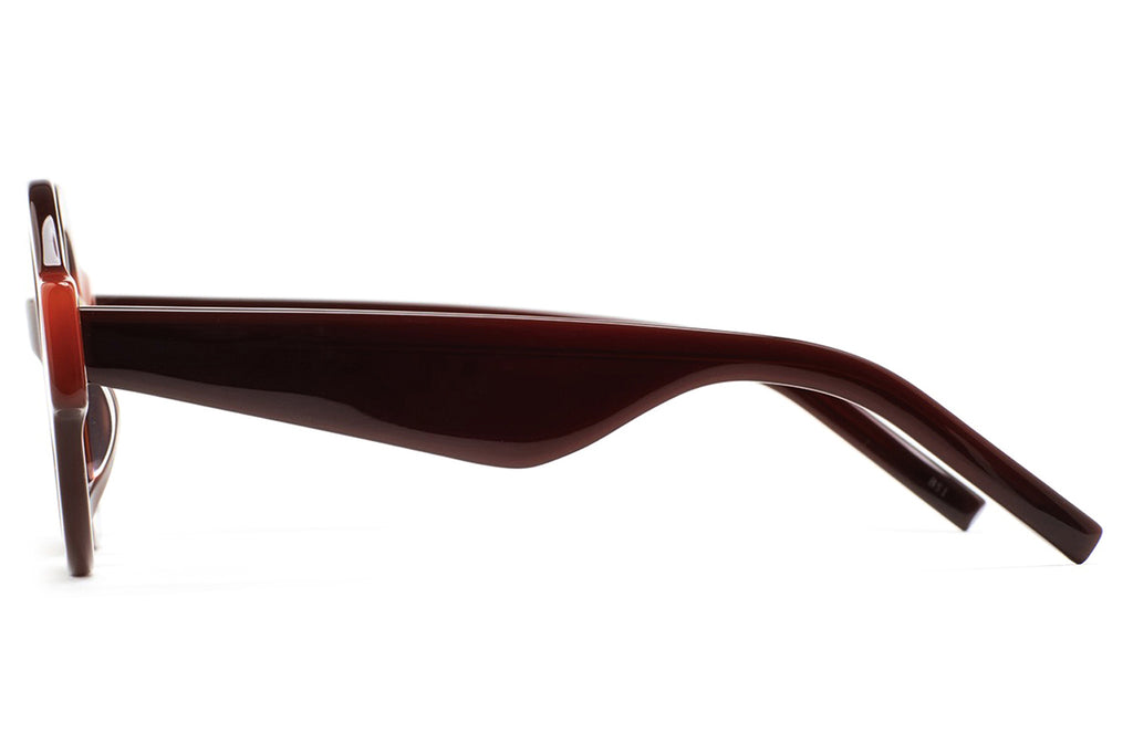 Kaleos Eyehunters - Swiney Sunglasses Translucent Brown/Translucent Orange