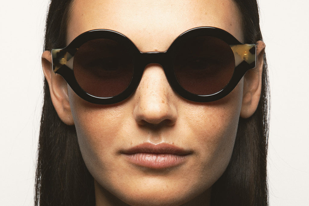 Kaleos Eyehunters - Swiney Sunglasses Black/Brown Havana