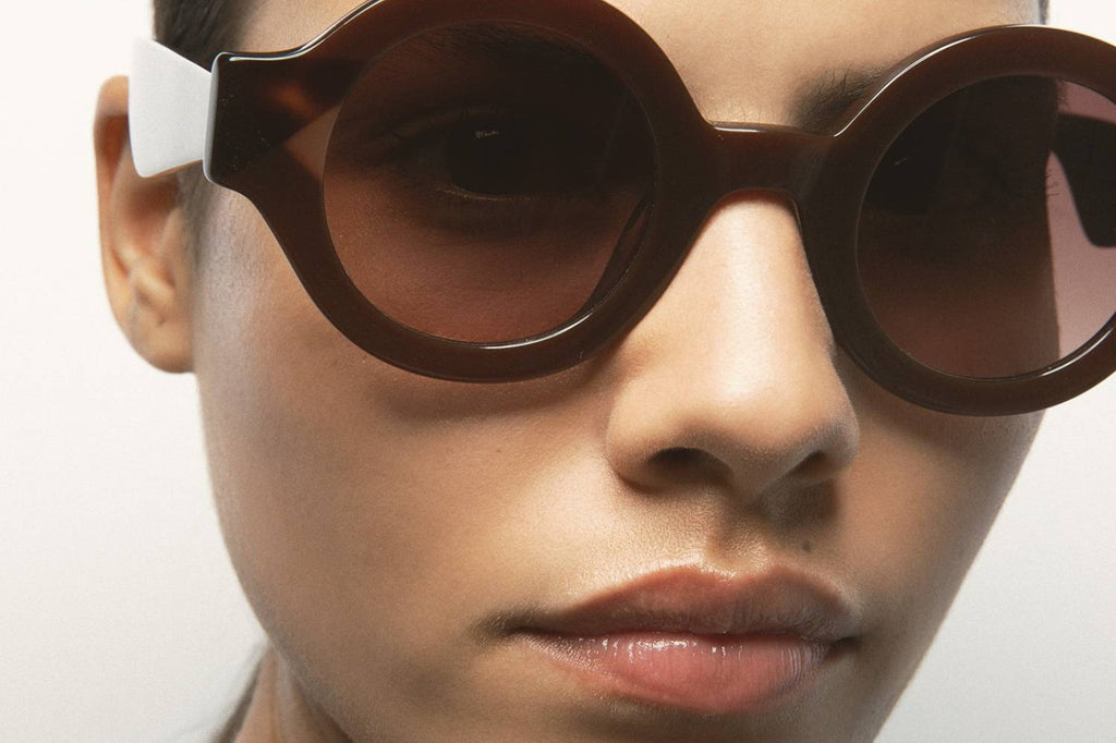 Kaleos Eyehunters - Swiney Sunglasses Translucent Brown/Brown Havana