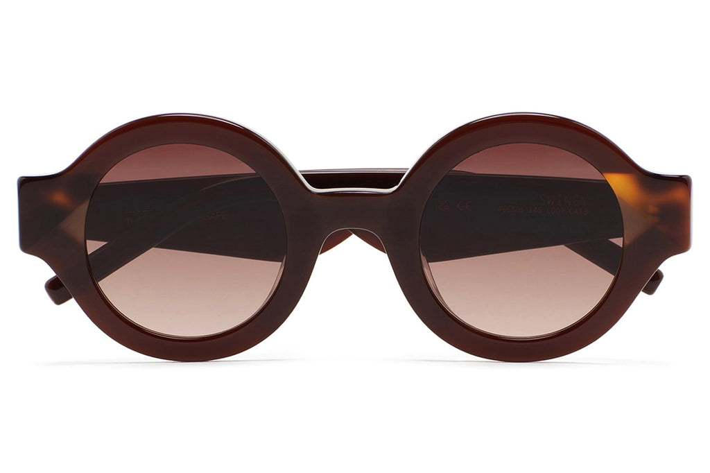 Kaleos Eyehunters - Swiney Sunglasses Translucent Brown/Brown Havana