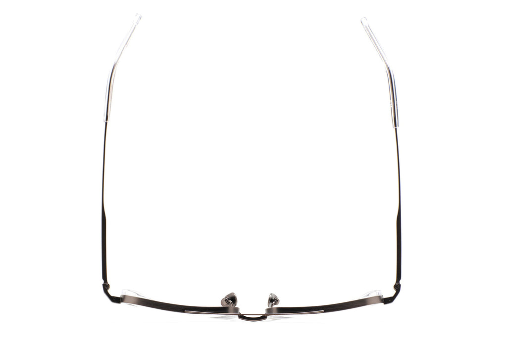 Kaleos Eyehunters - Danforth Eyeglasses Matte Silver/Crystal