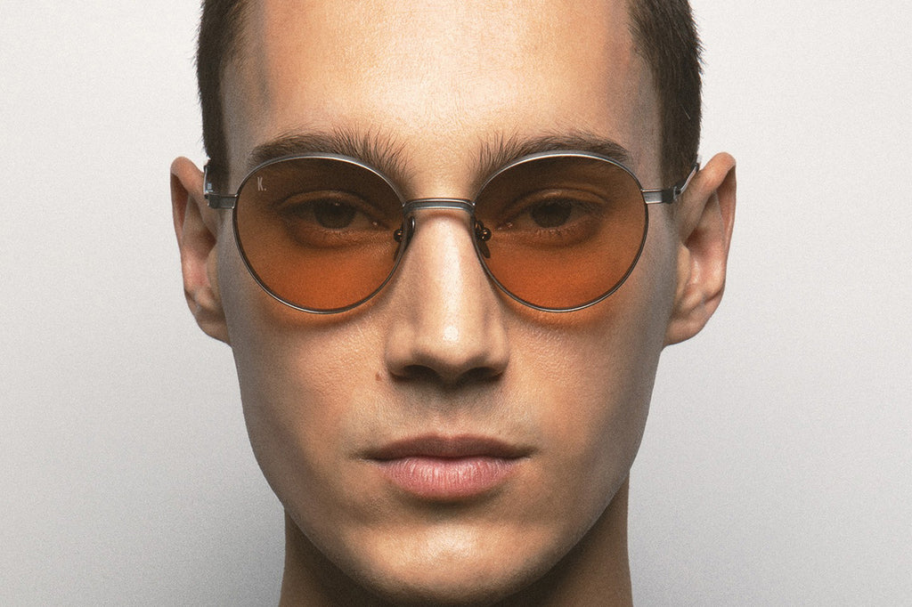 Kaleos Eyehunters - Turcatti Sunglasses Matte Dark Silver