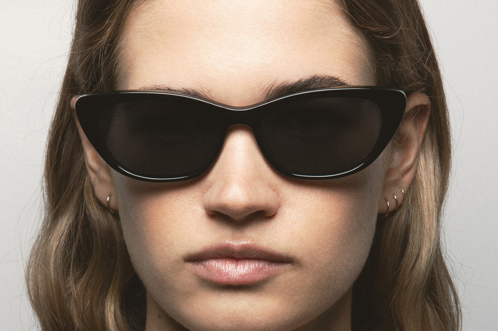 Kaleos Eyehunters - Cobb Sunglasses Black with Grey Lenses