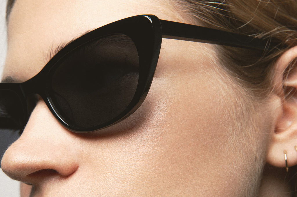 Kaleos Eyehunters - Cobb Sunglasses Black with Grey Lenses