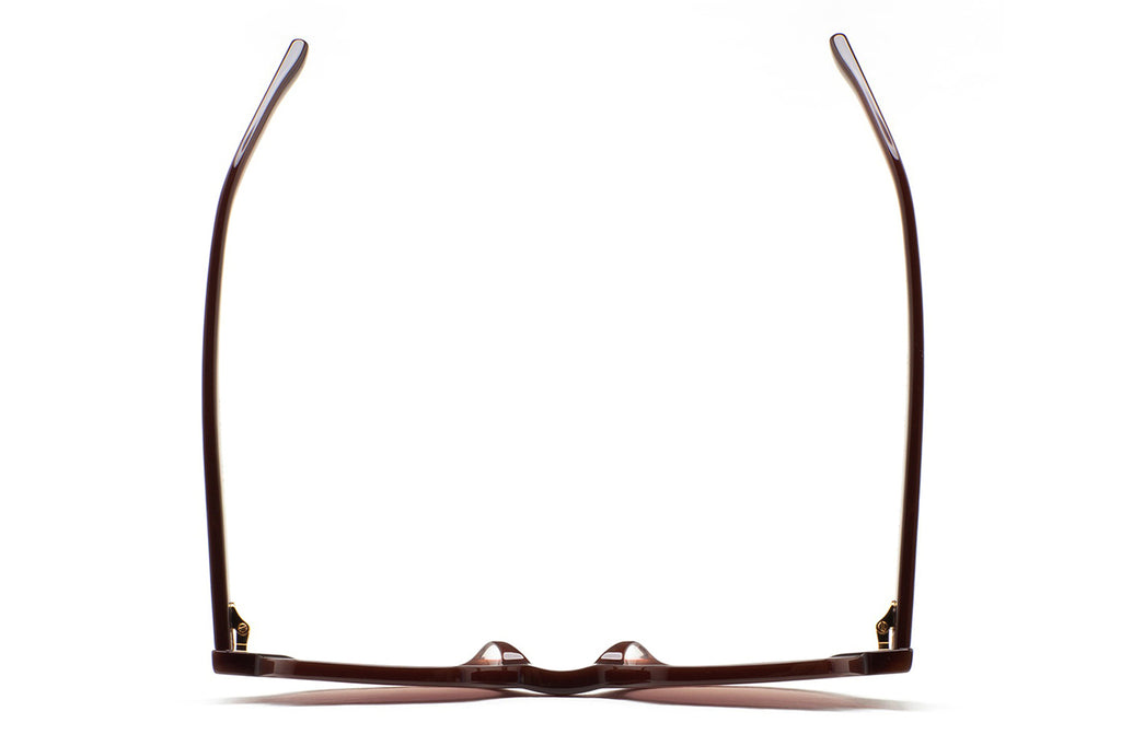 Kaleos Eyehunters - Cabana Sunglasses Burgundy/Dark Brown Havana