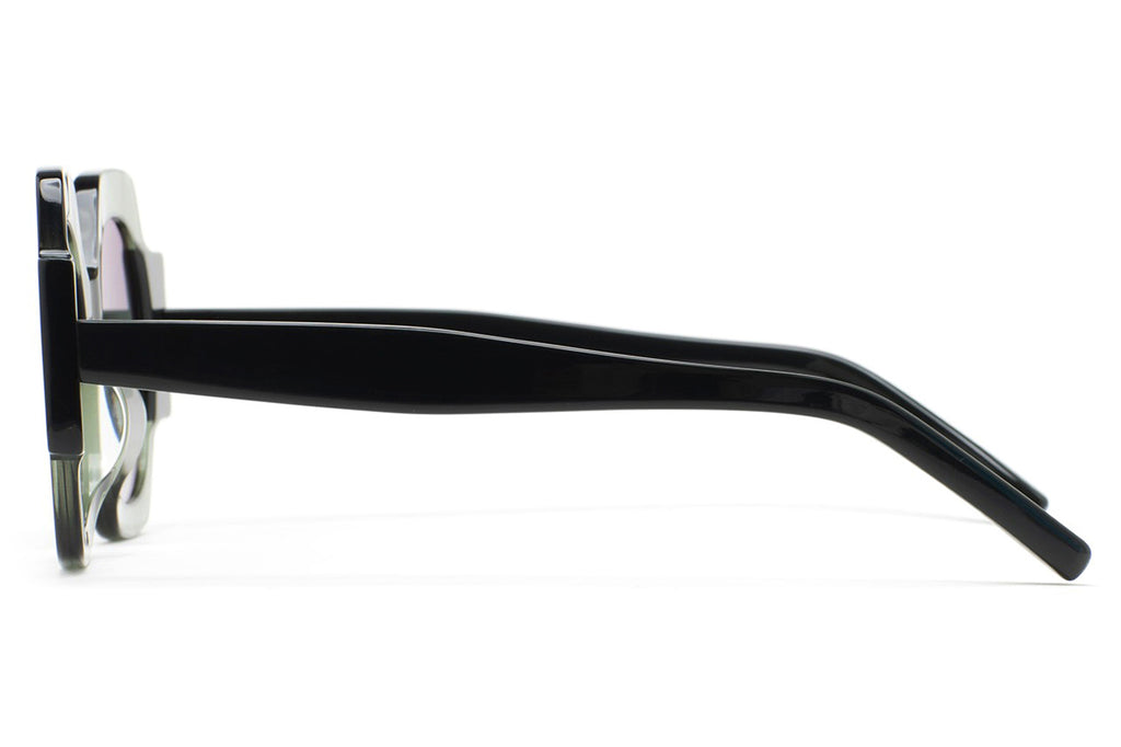 Kaleos Eyehunters - Cabana Sunglasses Transparent Green/Dark Green