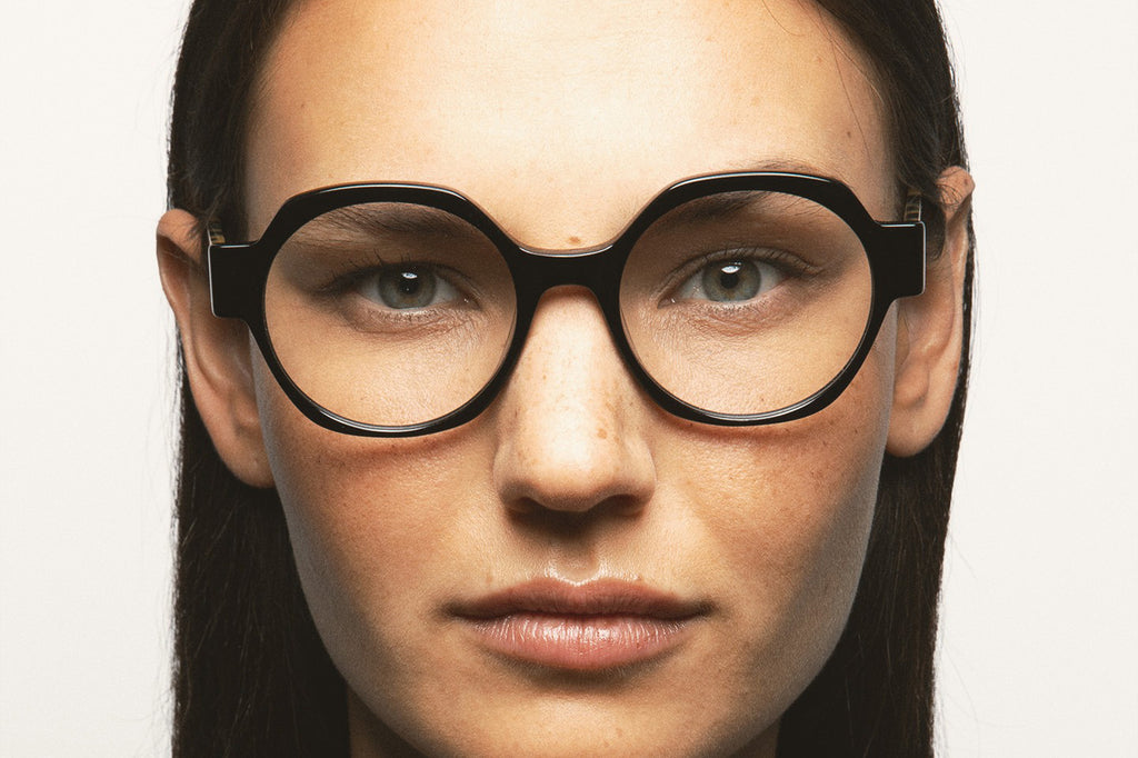 Kaleos Eyehunters - McCoy Eyeglasses Black