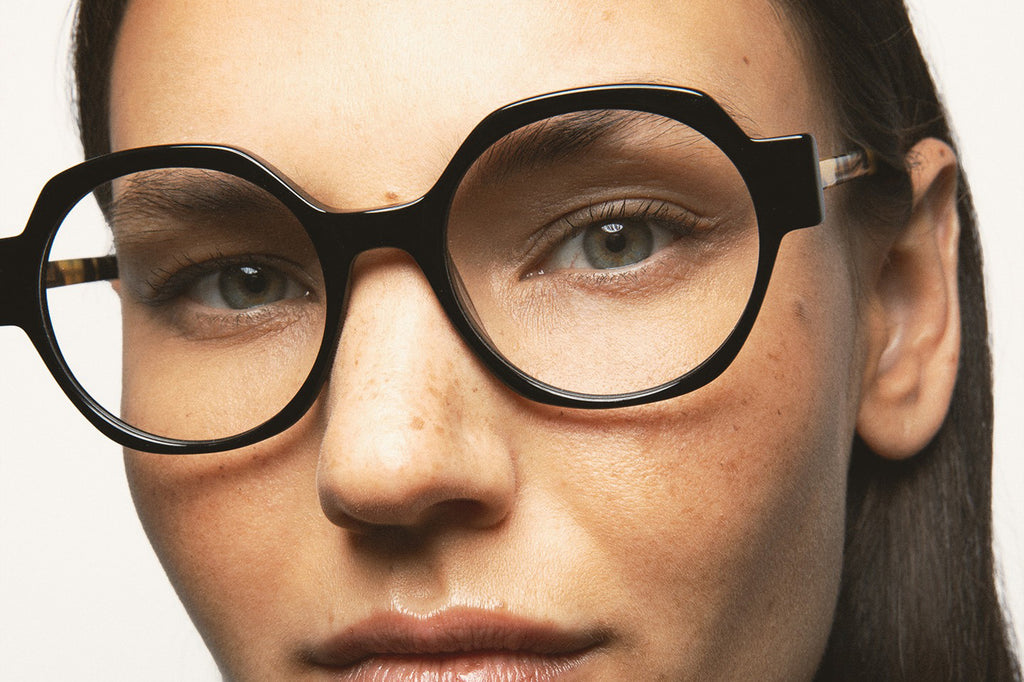 Kaleos Eyehunters - McCoy Eyeglasses Black