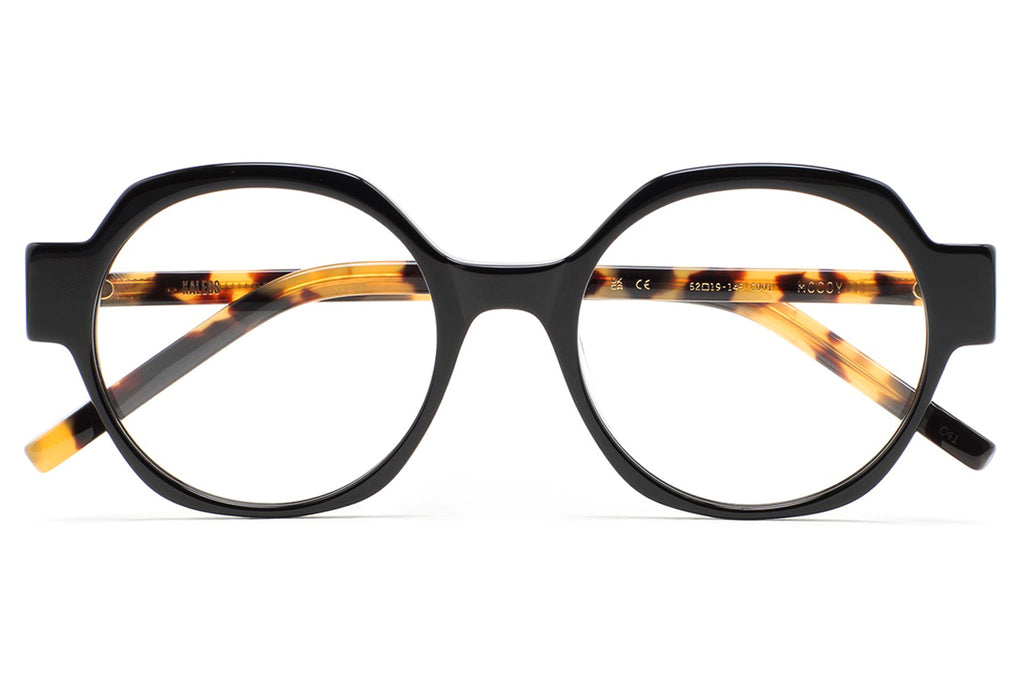 Kaleos Eyehunters - McCoy Eyeglasses Black
