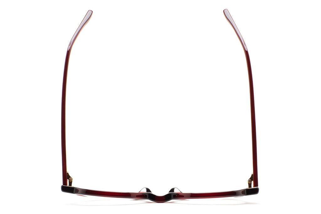 Kaleos Eyehunters - McCoy Eyeglasses Translucent Burgundy