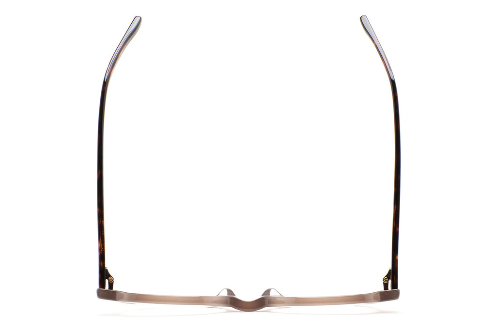 Kaleos Eyehunters - McCoy Eyeglasses Translucent Beige