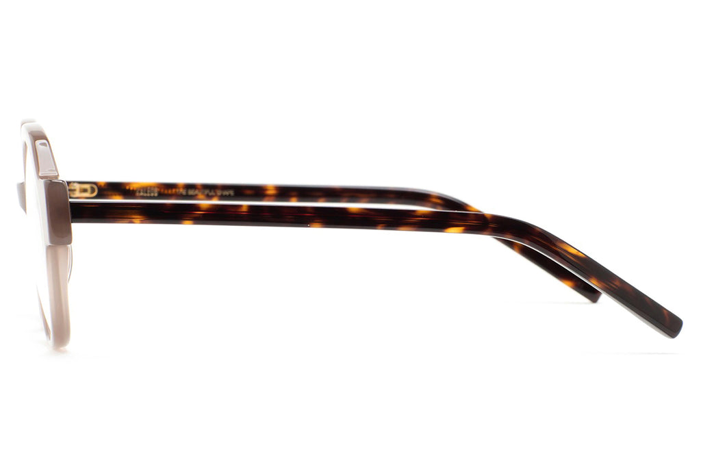 Kaleos Eyehunters - McCoy Eyeglasses Translucent Beige