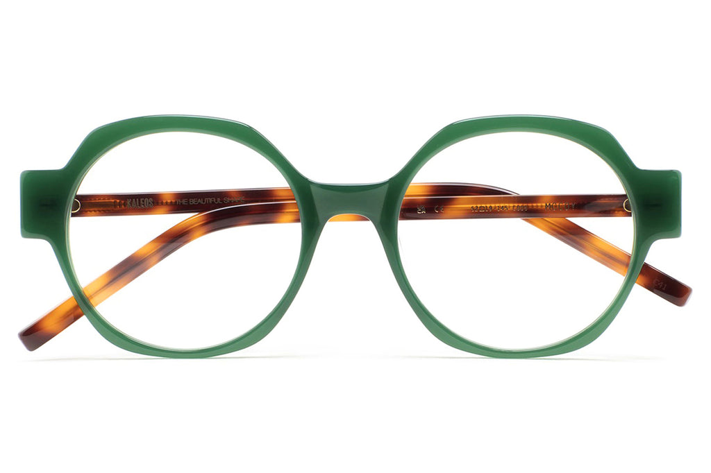 Kaleos Eyehunters - McCoy Eyeglasses Translucent Green