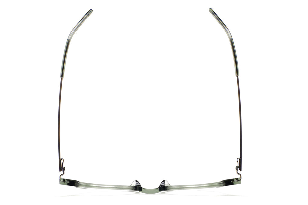Kaleos Eyehunters - Gubbins M Eyeglasses Transparent Light Green