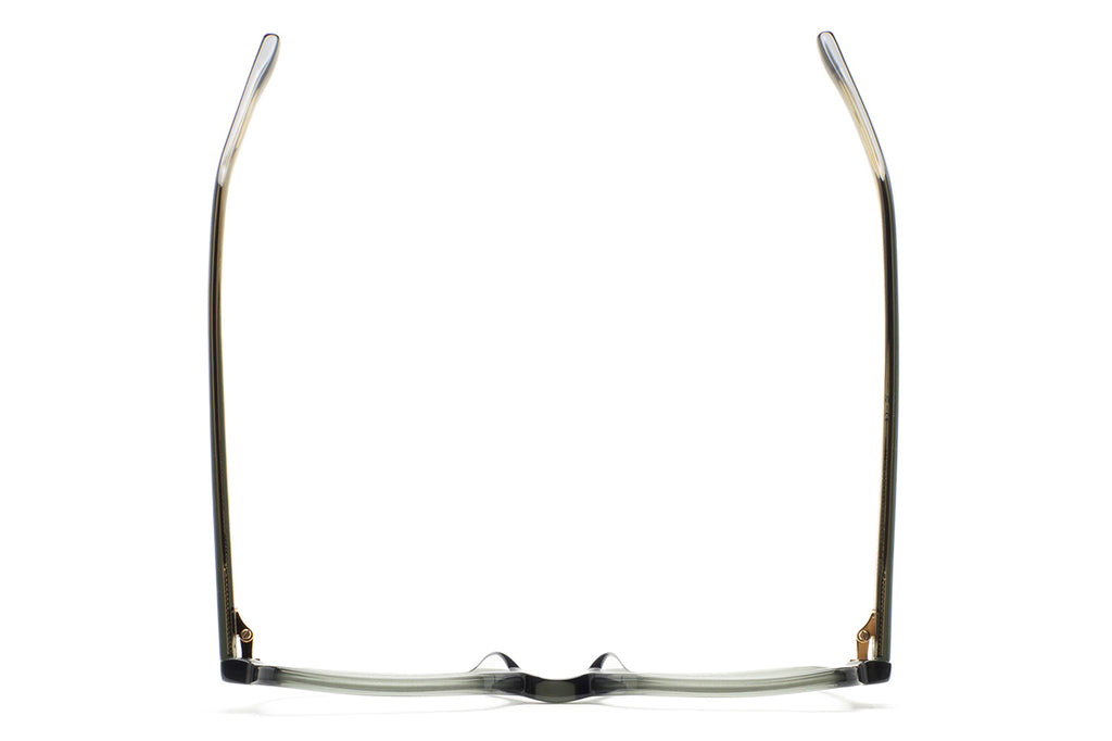 Kaleos Eyehunters - Vogler Eyeglasses Translucent Green/Dark Green