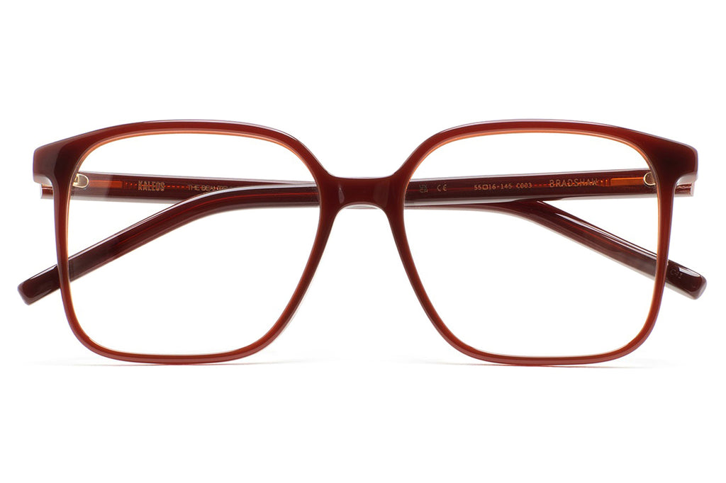 Kaleos Eyehunters - Bradshaw Eyeglasses Translucent Brown