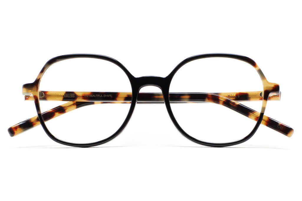 Kaleos Eyehunters - Mills Eyeglasses Black/Brown Havana