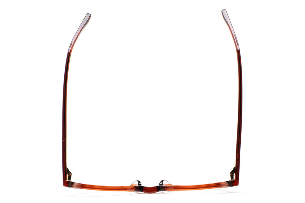 Kaleos Eyehunters - Mills Eyeglasses Transparent Brown