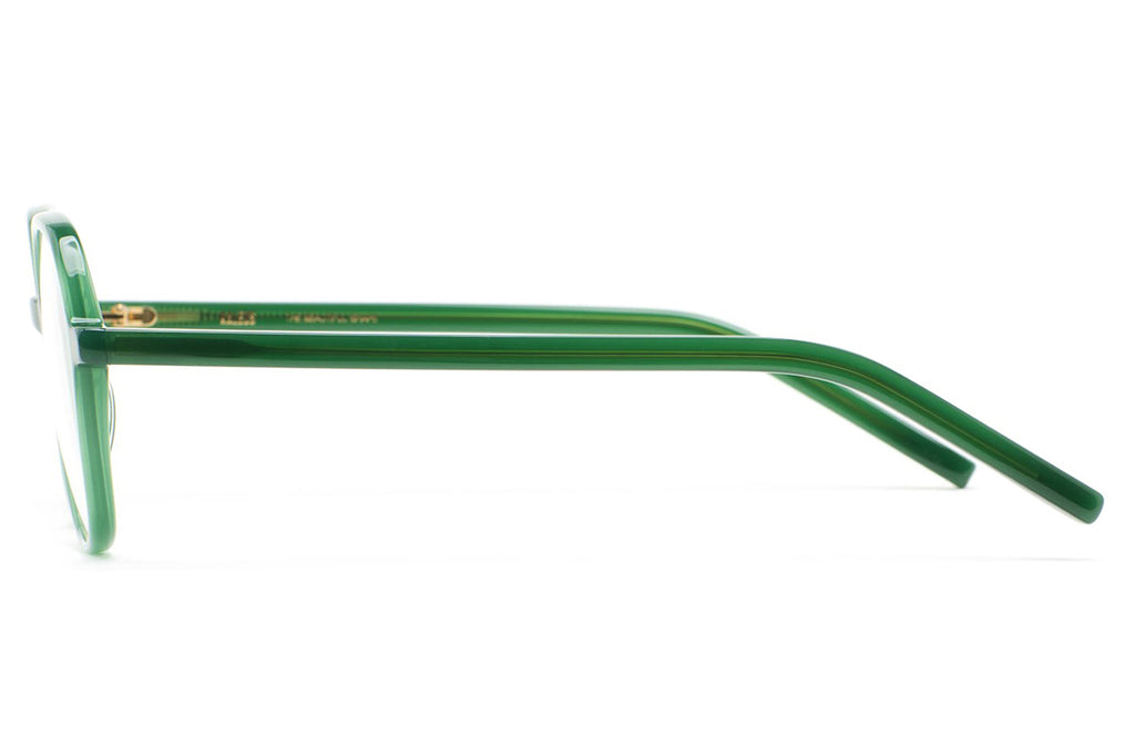 Kaleos Eyehunters - Mills Eyeglasses Translucent Green