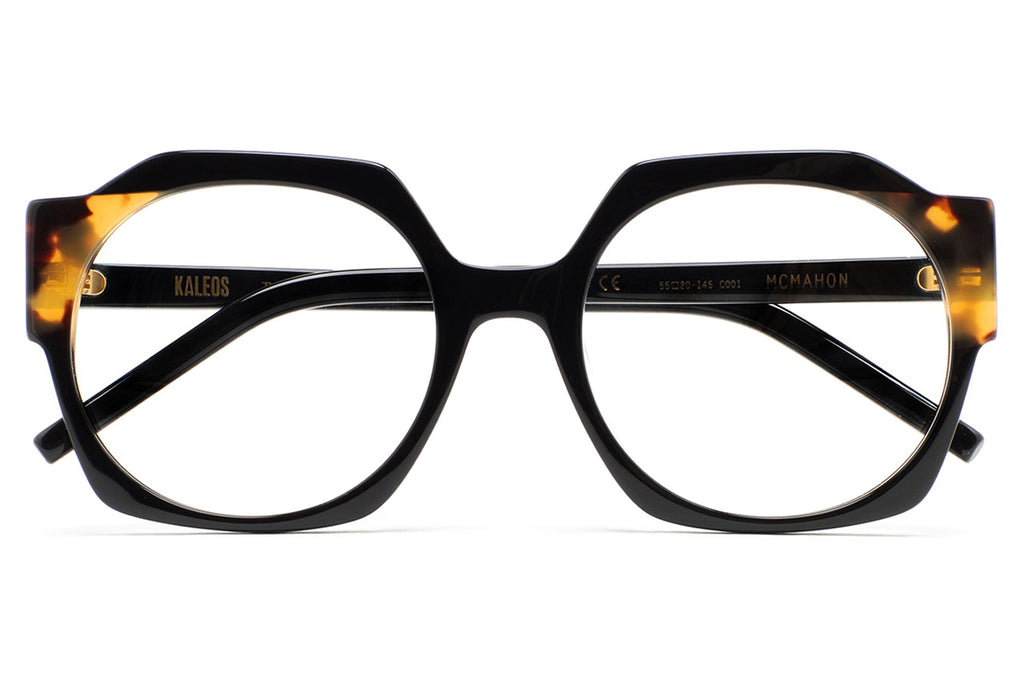 Kaleos Eyehunters - McMahon Eyeglasses Black/Brown Havana