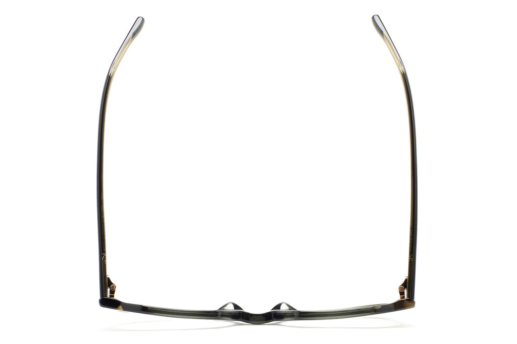 Kaleos Eyehunters - McMahon Eyeglasses Transparent Green/Brown Havana