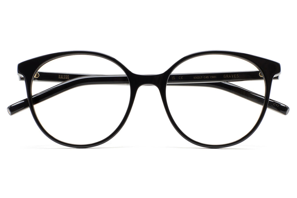 Kaleos Eyehunters - Graves Eyeglasses Black