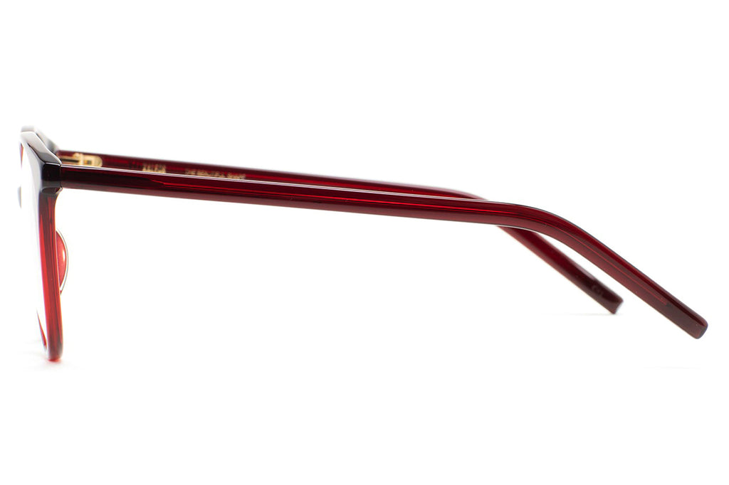 Kaleos Eyehunters - Graves Eyeglasses Transparent Dark Burgundy
