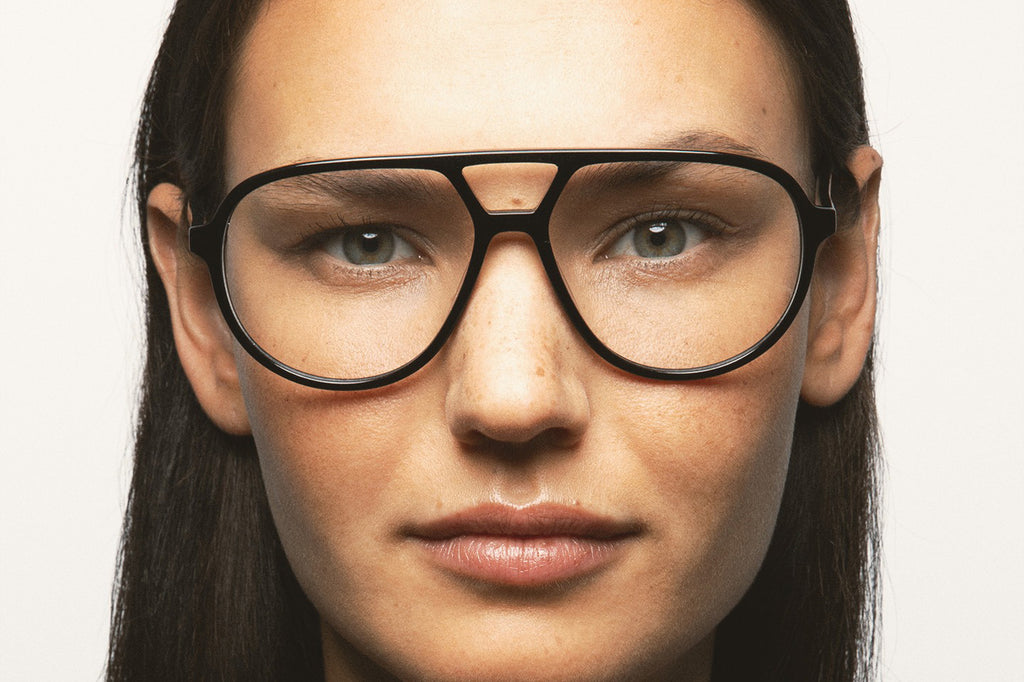 Kaleos Eyehunters - Lomax Eyeglasses Black