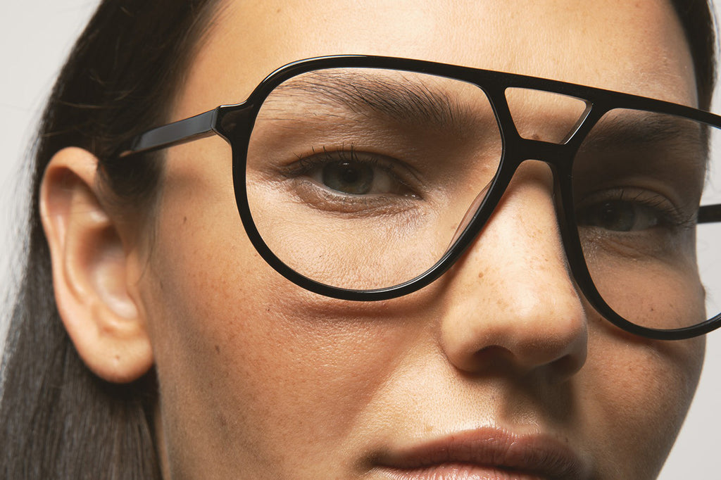 Kaleos Eyehunters - Lomax Eyeglasses Black